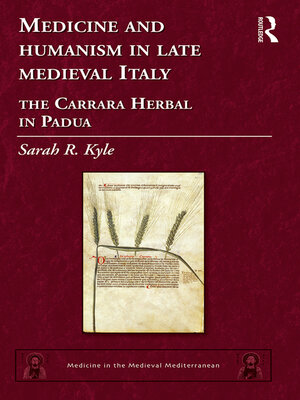 cover image of Medicine and Humanism in Late Medieval Italy